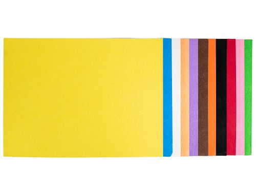 Goma eva liderpapel textura toalha amarelo placa 50x70cm 60gr espessura 2mm , Liderpapel , 75132 , 8423473751323